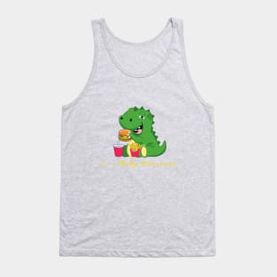 I am a Baby Dinosaur Tank Top